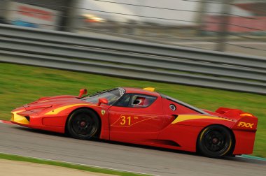 MUGELLO, ITALY - NOVEMBER, 2013: FINALI MONDIALI FERRARI - Ferrari Yarış Günleri, Mugello Pisti, İtalya