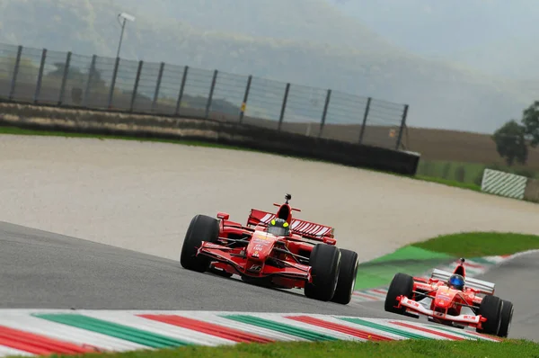Mugello Novembro 2013 Corrida Desconhecida Com Ferrari F2007 Kimi Raikkonen — Fotografia de Stock