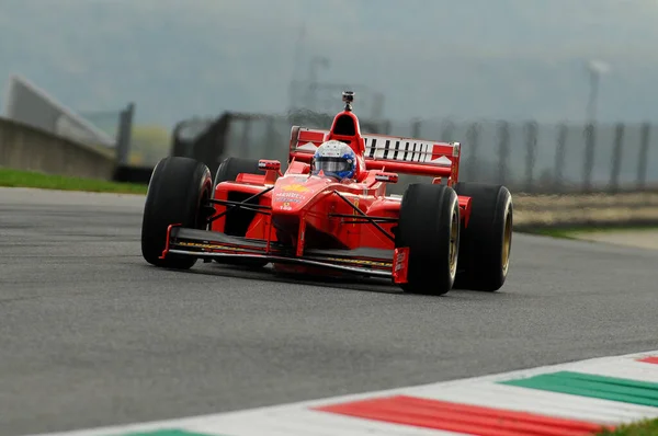 Mugello Noviembre 2013 Carrera Desconocida Con Ferrari Durante Finali Mondiali — Foto de Stock