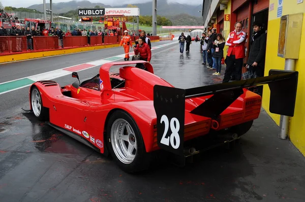 Mugello Novembro 2013 Ferrari 333Sp Circuito Mugello Durante Finali Mondiali — Fotografia de Stock