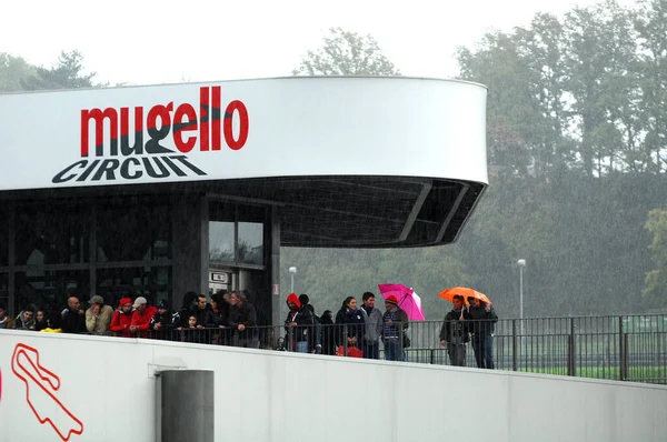 Mugello Listopad 2013 Vějíře Věži Mugello Circuit Itálii — Stock fotografie