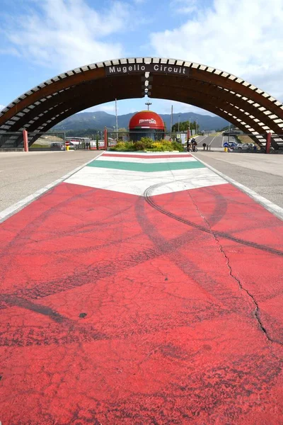 Scarperia Mugello Agosto 2020 Entrada Del Circuito Internacional Mugello Scarperia — Foto de Stock