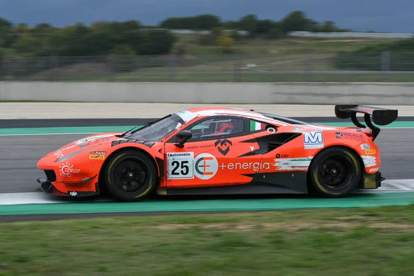 Mugello Circuit Italien Oktober 2020 Ferrari 488 Gt3 Des Teams — Stockfoto