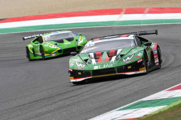 Mugello Circuit Itália Outubro 2020 Lamborghini Huracan Gt3 Team Imperiale — Fotografia de Stock