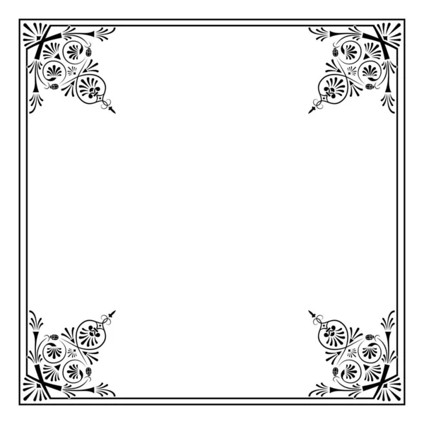 Eski çerçeve ve parşömen elementlerini süslemek. Çiçek motifleri. Tebrik kartları, düğün davetiyeleri, restoran menüsü, kraliyet sertifikaları ve grafik tasarımı için iyidir..