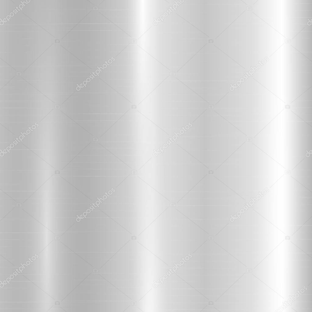 Silver metallic gradient