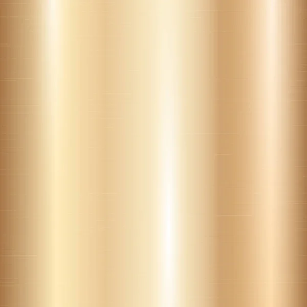 Goldmetallischer Gradient — Stockvektor