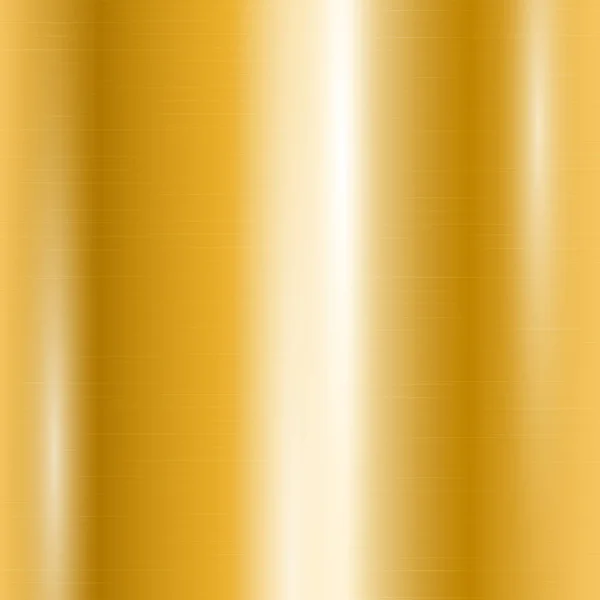 Goldmetallischer Gradient — Stockvektor