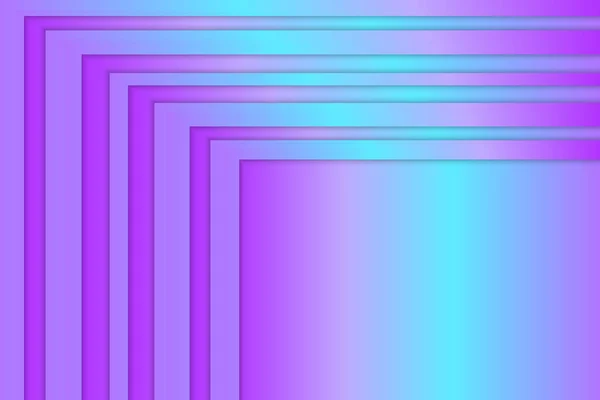 Cadre néon bleu — Image vectorielle