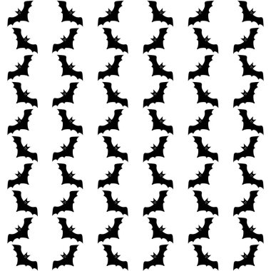 Yarasalar ile Halloween baskı