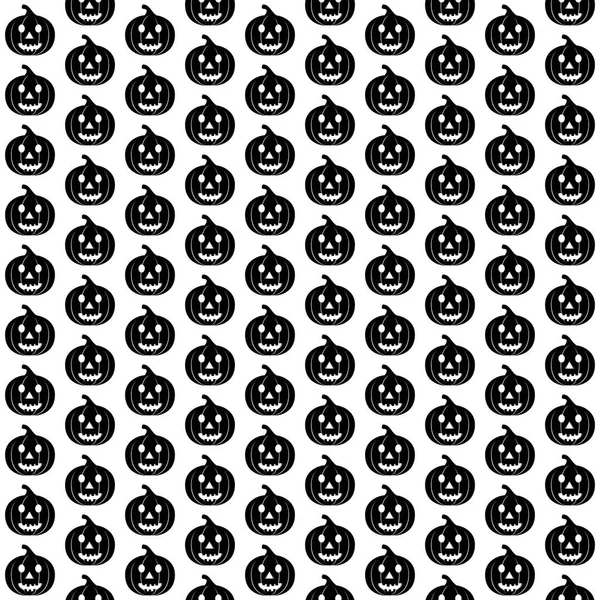 Halloween achtergrond met kalebassen — Stockvector