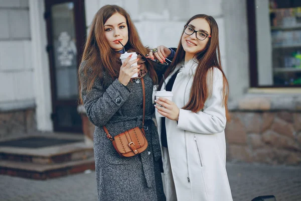 Dos hermosas hermanas —  Fotos de Stock