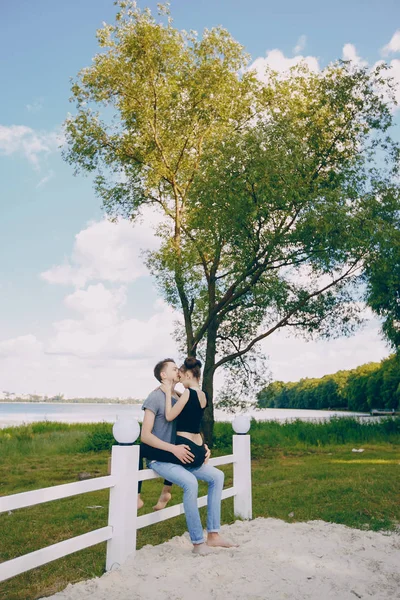 Birbirine aşık çift