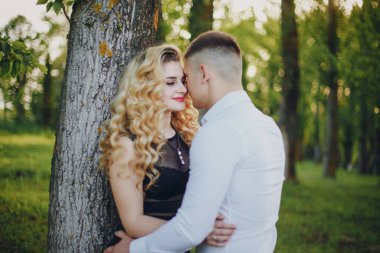 Birbirine aşık çift