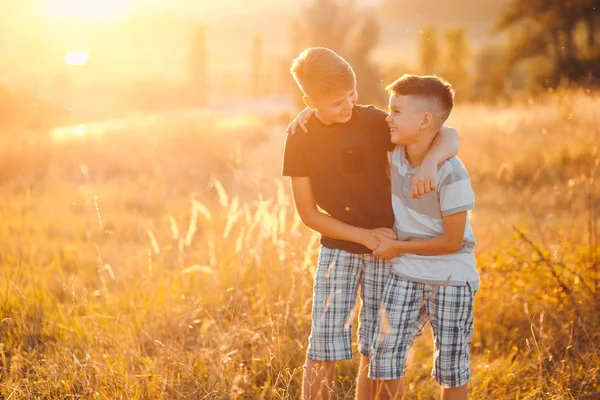 Två härliga bror — Stockfoto