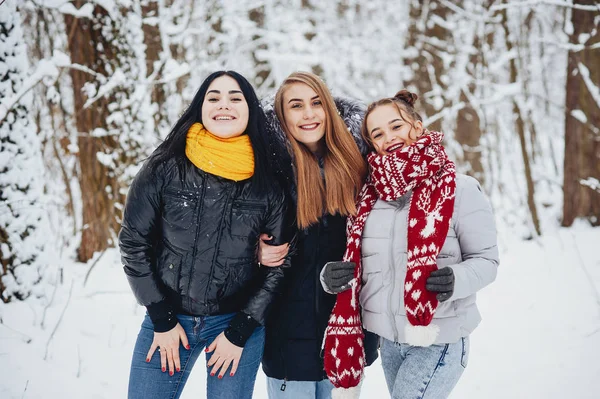 Ragazze in un parco — Foto Stock