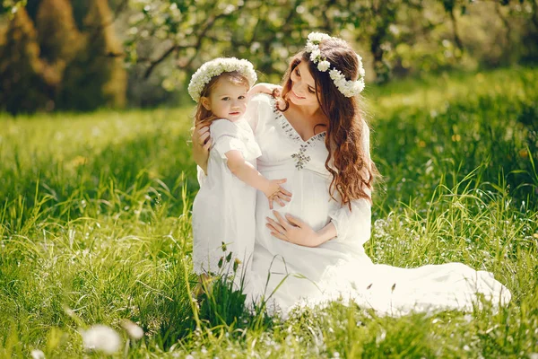 Mère avec fille — Photo