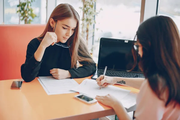 businesswomen in office