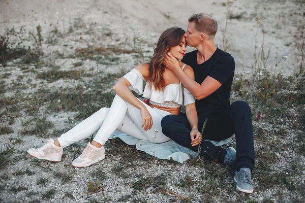 Couple in a careere — Stock Photo, Image