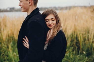 Birbirine aşık çift