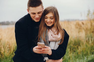 Birbirine aşık çift