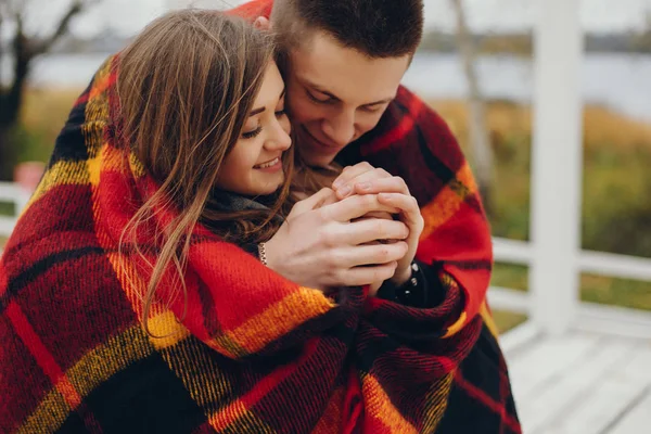 Couple amoureux — Photo