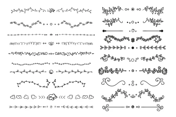 Adorno Adornos Universales Dibujados Mano Con Patrones Abstractos Sobre Fondo — Archivo Imágenes Vectoriales