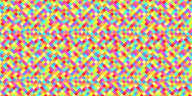 Damalı çok renkli desen. Geometrik arka plan. Sorunsuz parlak doku. Yüzeyi renkli duvar kağıdı