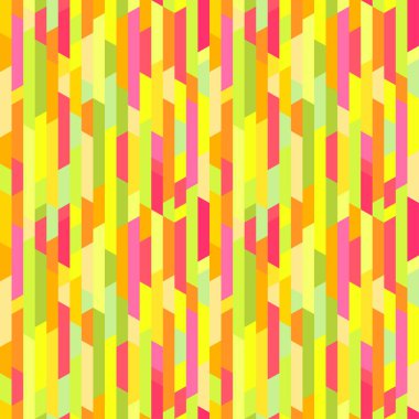 Dikişsiz renkli desen çizgili. Duvar kağıdı yüzeyi parlak kiremit. Çizgili arka plan. Tipografi, posterler ve tekstil baskı