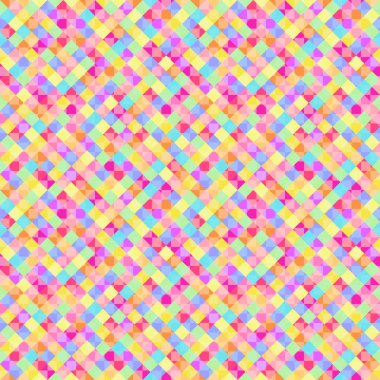 Dikişsiz kareli arka plan. Evrensel desen. Soyut geometrik duvar kağıdı. Geometrik sanat. Doodle tasarımı için. Sanat yaratma. Tebrik kartları