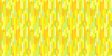 Döşenmiş çok renkli desen. Geometrik arka plan. Sorunsuz parlak doku. Yüzeyi renkli duvar kağıdı