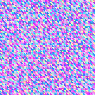 Sorunsuz üçgen desen. Renkli duvar kağıdı yüzey. Parlak döşeme arka planı. Damalı doku. Basım endüstrisi, poster, tişört ve Tekstil için yazdırın. Tasarım benzersiz doodle