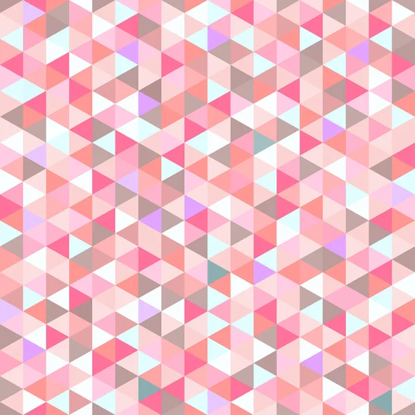 Modèle Tuiles Triangle Sans Couture Papier Peint Coloré Surface Fond — Image vectorielle