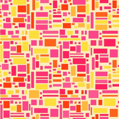 Çok renkli arka plan. Seamless modeli. Duvar kağıdı geometrik kiremit yüzeyi. Parlak renkler. Basım endüstrisi, poster, tişört ve tekstil baskı