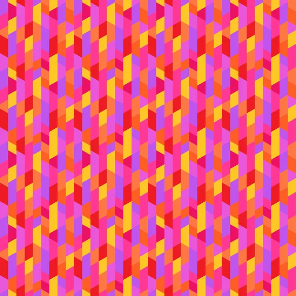 Modèle Coloré Fond Rayé Sans Couture Avec Des Segments Papier — Image vectorielle