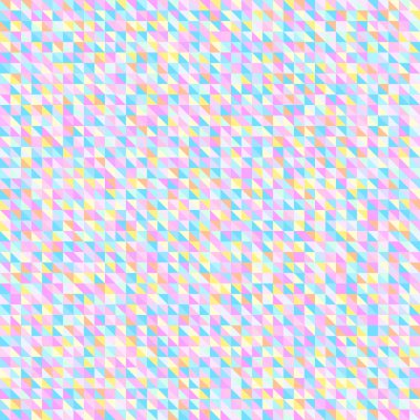 Damalı arka plan. Soyut üçgen duvar kağıdı. Çok pastel renkler. Seamless modeli. Basım endüstrisi, poster, tişört ve Tekstil için yazdırın. Doku döşeme. Doodle tasarımı için