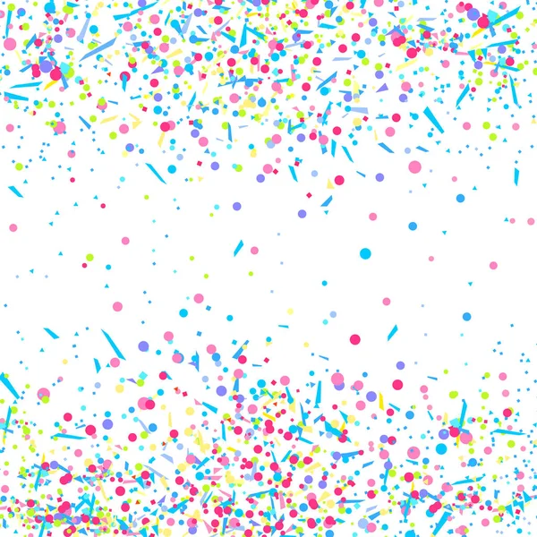 Beyaz renkli pırıltılar. Konfeti ile geometrik arka plan. Desen tasarımı için. El ilanları, poster, afiş ve Tekstil için şablon. Tebrik kartları
