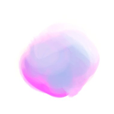 Suluboya beyaz nokta. İzole arka plan üzerinde renkli aquarelle leke. Tasarım için zemin. Sanat yaratma. Doodle yazıtlar için. Suluboya splotch. Işık leke bulanıklık. Şirin doku