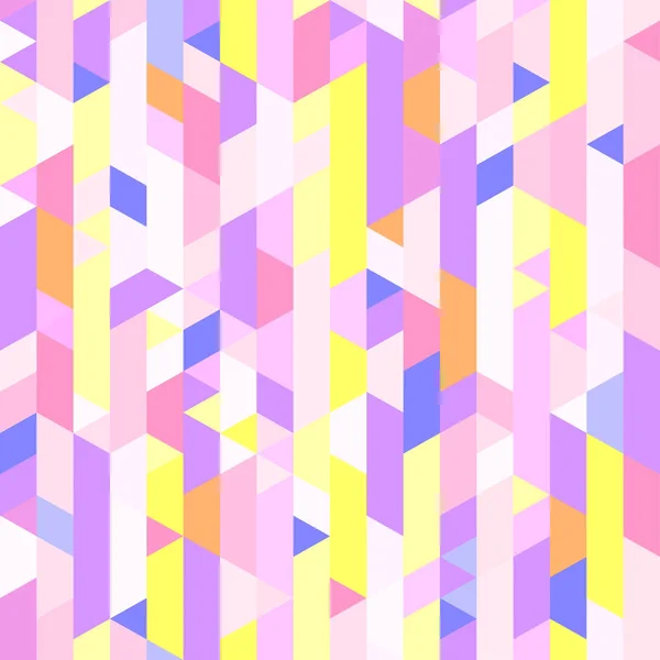Nahtloses Mehrfarbiges Muster Mit Streifen Polygonale Tapete Der Oberfläche Streifenmuster — Stockvektor
