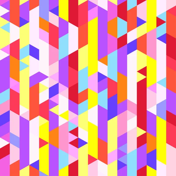 Nahtloses Polygonales Muster Schöne Farben Abstrakte Geometrische Hintergrundbilder Der Oberfläche — Stockvektor