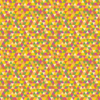 Sorunsuz üçgen desen. Güzel renkler. Yüzey soyut geometrik duvar kağıdı. Şirin döşeme arka planı. Basım endüstrisi, poster, tişört ve Tekstil için yazdırın. Güzel doku. Doodle tasarımı için