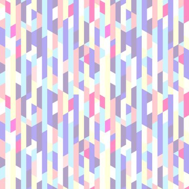 Kesintisiz dikey ışıma. Çok renkli arka plan. Soyut poligonal duvar kağıdı. Basım endüstrisi, afiş, t-shirt ve Tekstil için yazdırın. Doku tasarımı için