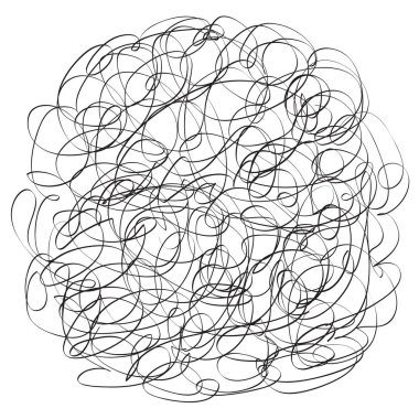 Karışık daire desen. Karmaşık