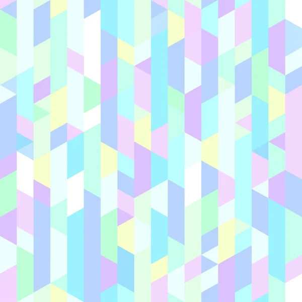 Modèle Polygonal Multicolore Sans Couture Avec Des Rayures Papier Peint — Image vectorielle