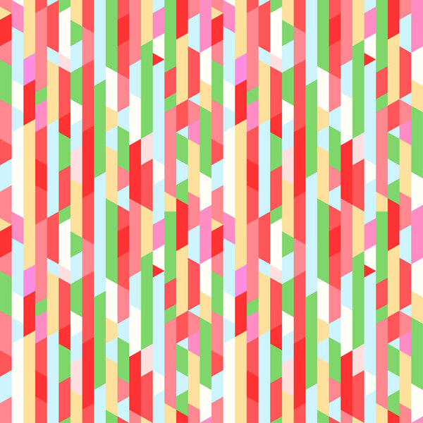 Многоугольный рисунок. Красочные обои поверхности. Бесшовный яркий черепичный фон. Печать баннеров, плакатов, футболок и текстиля. Уникальная текстура. Лапша для дизайна
