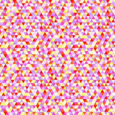 Sorunsuz üçgen desen. Renkli duvar kağıdı. Döşeme arka planı. Basım endüstrisi, poster, tişört ve Tekstil için yazdırın. Benzersiz doku. Doodle tasarımı için