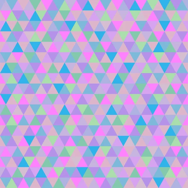 Modèle Triangle Sans Couture Jolies Couleurs Papier Peint Géométrique Abstrait — Image vectorielle