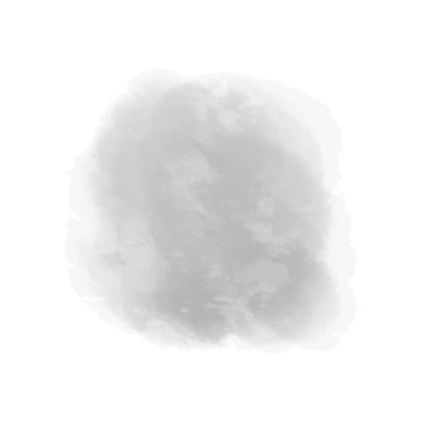 Suluboya beyaz nokta. Tek renkli aquarelle leke izole arka plan üzerinde. Tasarım için zemin. Sanat yaratma. Doodle yazıtlar için. Suluboya splotch. Işık leke bulanıklık. Şirin doku