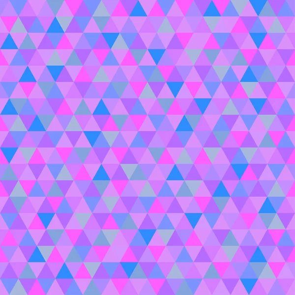 Modèle Triangle Sans Couture Des Couleurs Froides Papier Peint Géométrique — Image vectorielle