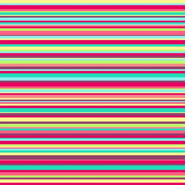 Nahtloses Muster Mit Horizontalen Linien Gestreifter Mehrfarbiger Hintergrund Abstrakte Textur — Stockvektor